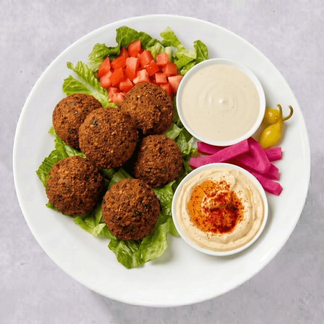 2 Falafel Wrap Special.