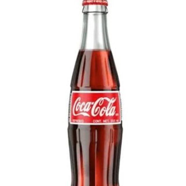 Mexican Soda Coke Glass.