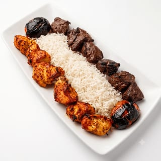 Mixed Kabob Plate #1