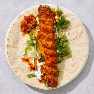 Chicken Lule Kabob Wrap
