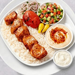 Chicken Tawook Kabob Plate special